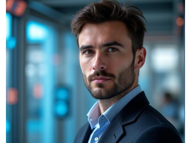 Retrato de Lic. David López, especialista en tecnología de la salud
