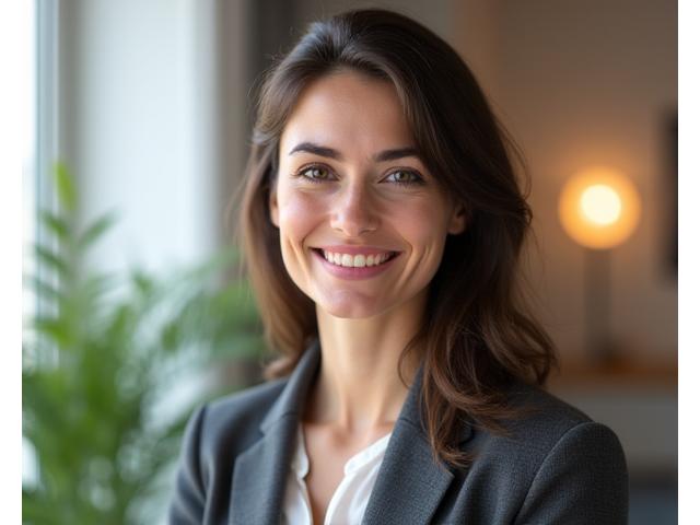 Retrato de Dra. Isabel García, psicóloga del bienestar